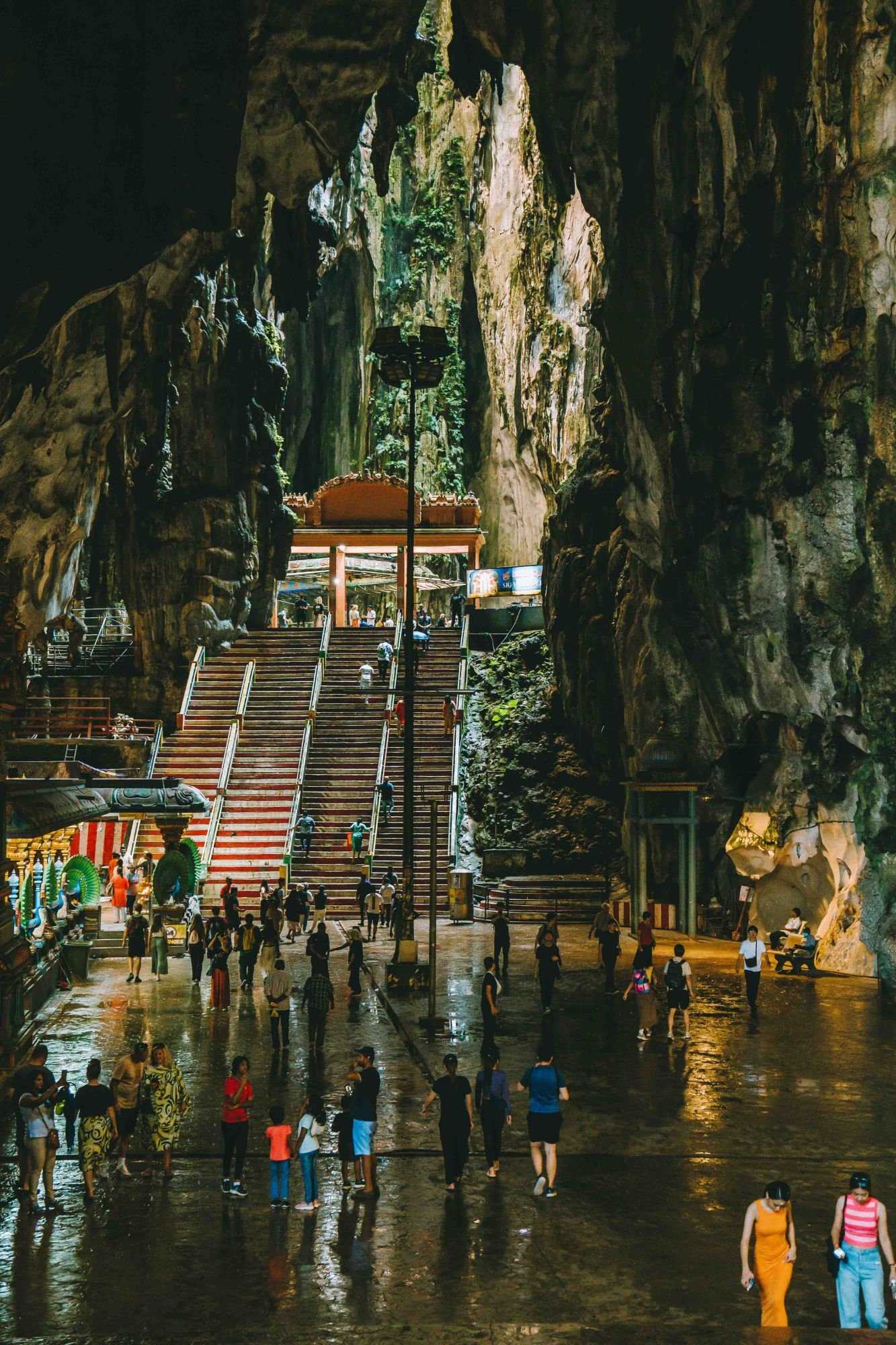 Batu Cave Temple Entrance Malaysia