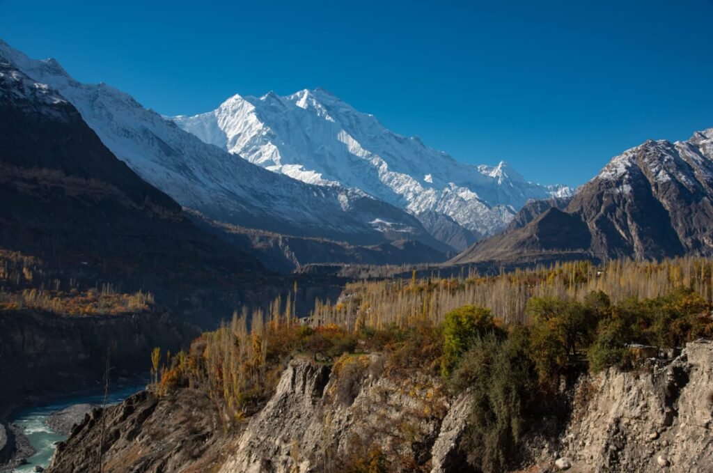 Hunza Valley travel guide view of Passu Cones in Pakistan